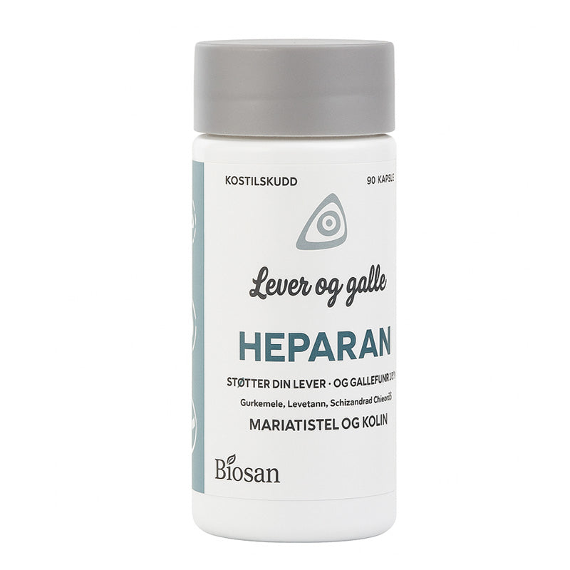 Heparan – Kräuterkomplex für Leber, Galle & Verdauung mit Mariendistel, Artischocke & Cholin